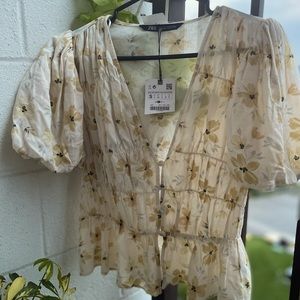Floral Zara Smmer Blouse